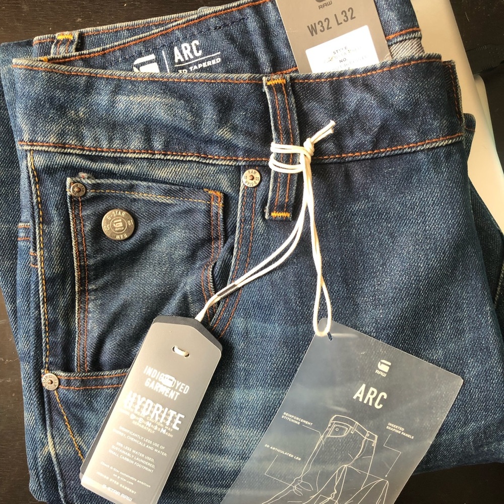 G-STAR RAW ARC 3D TAPERED JEANS